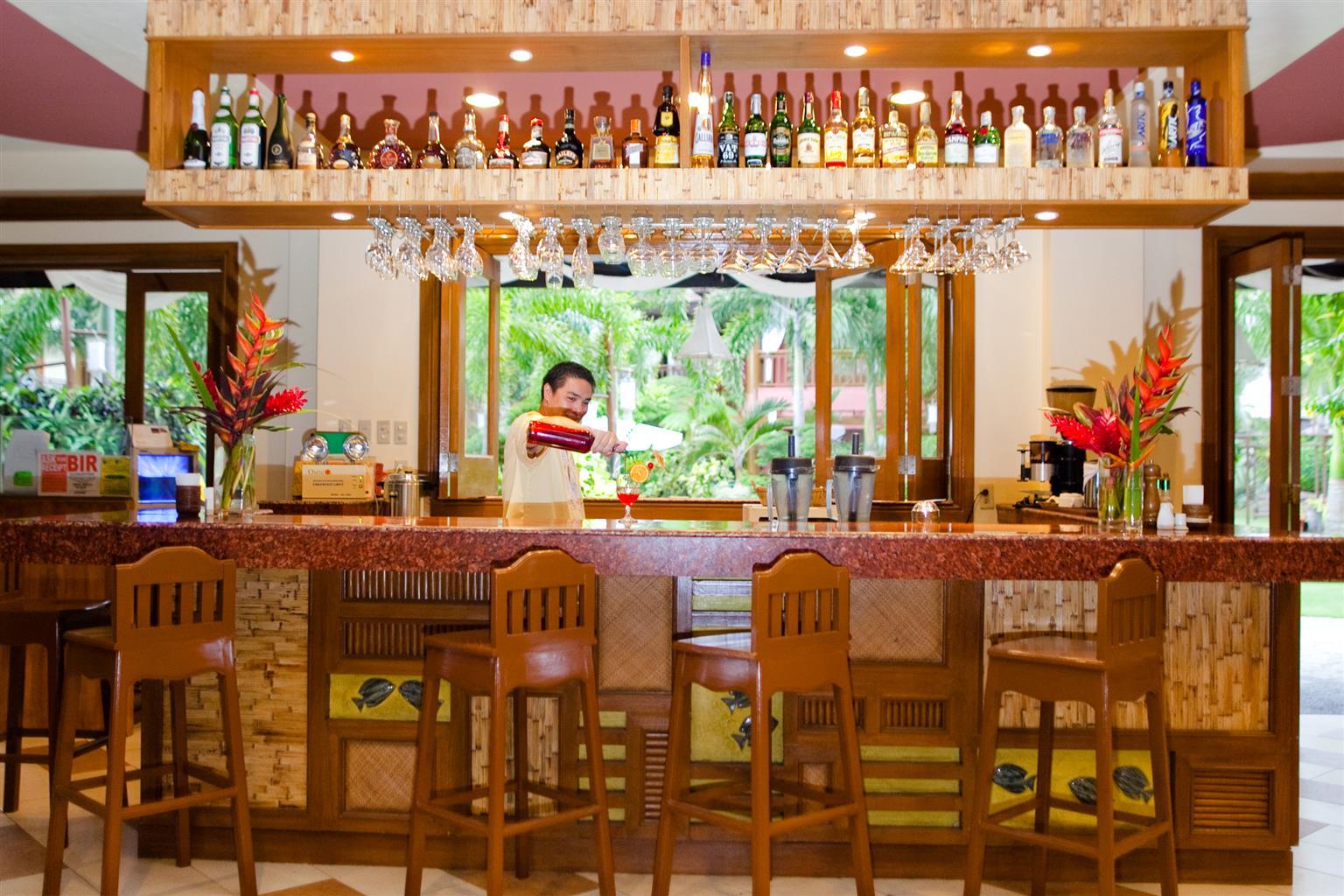 长滩热带贝斯特韦斯特酒店 Manoc-Manoc 餐厅 照片